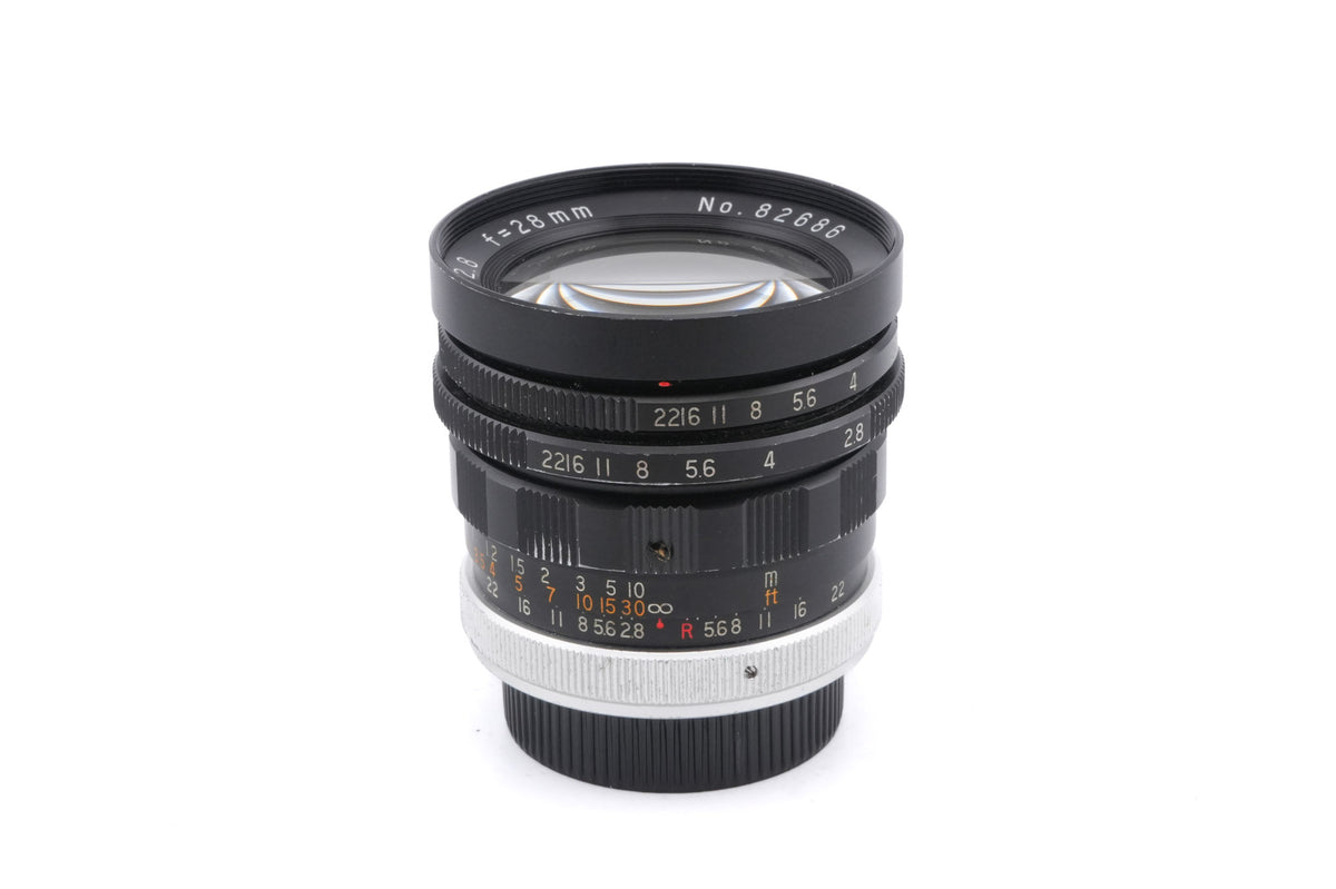 Tokina 28mm f2.8 Tokyo Koki - Lens