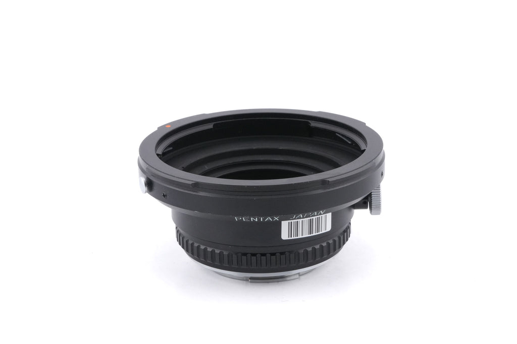 Pentax 6x7 - K Adapter