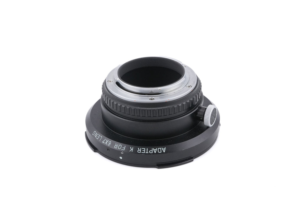 Pentax 6x7 - K Adapter