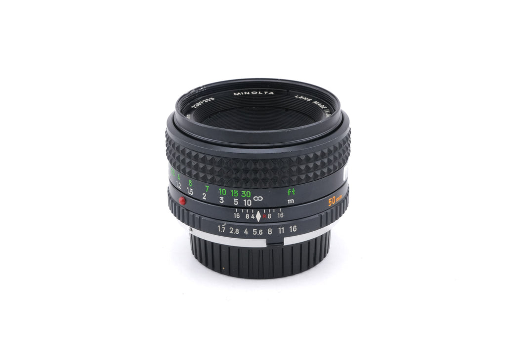 Minolta 50mm f1.7 MC Rokkor-PF