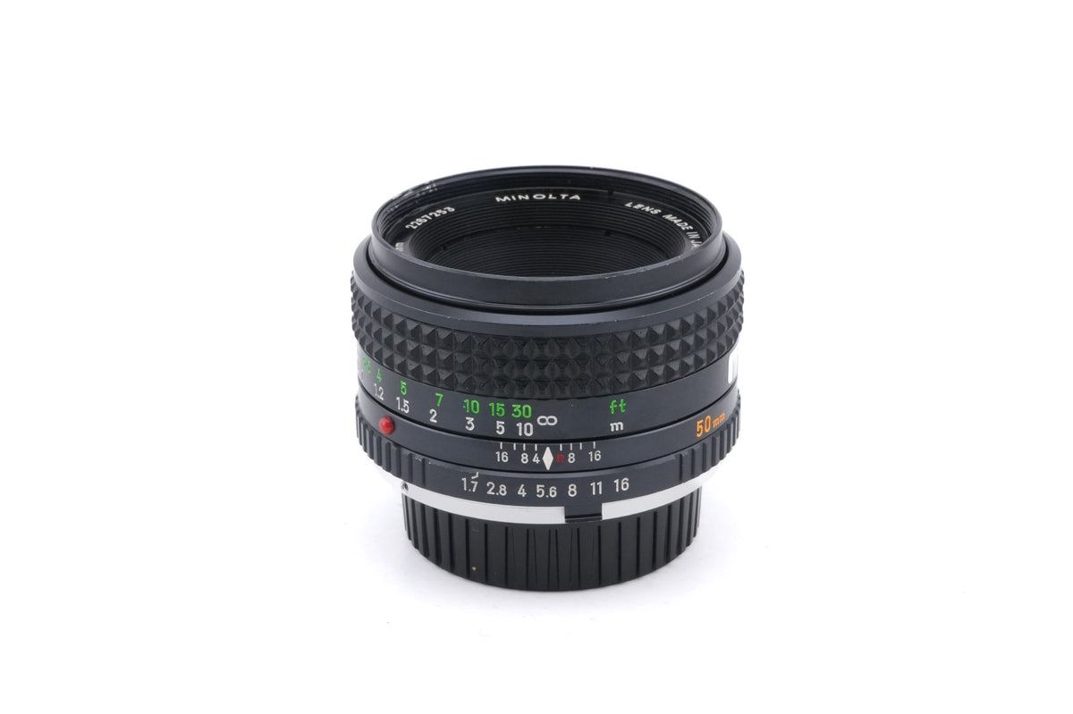 Minolta 50mm f1.7 MC Rokkor-PF