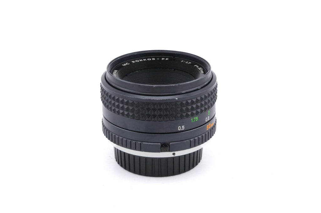 Minolta 50mm f1.7 MC Rokkor-PF