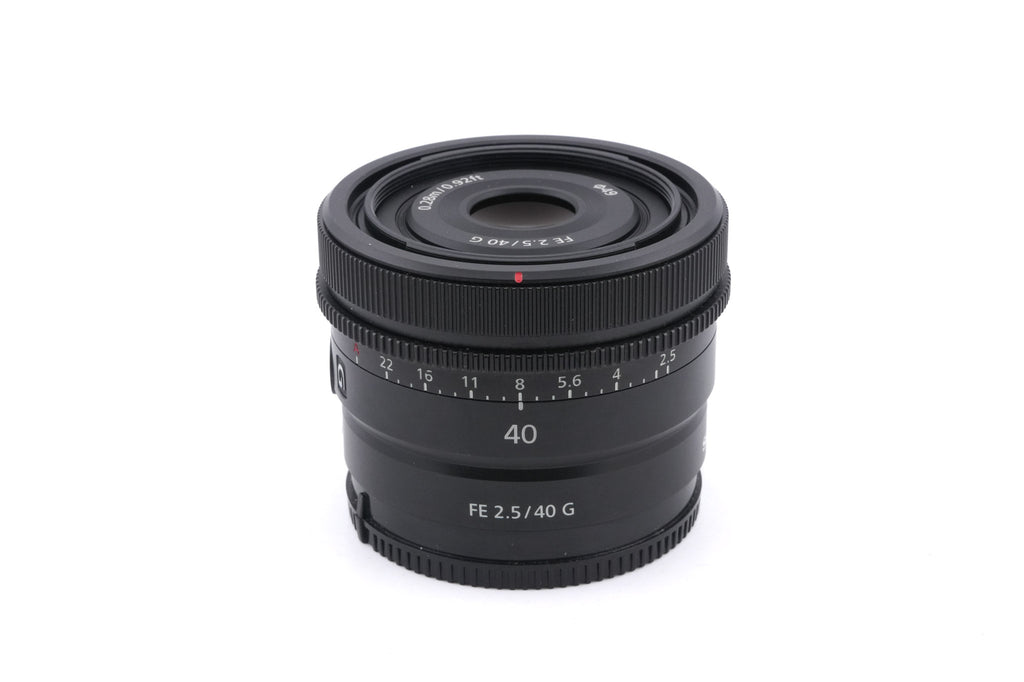 Sony 40mm f2.5 G (SEL40F25G)