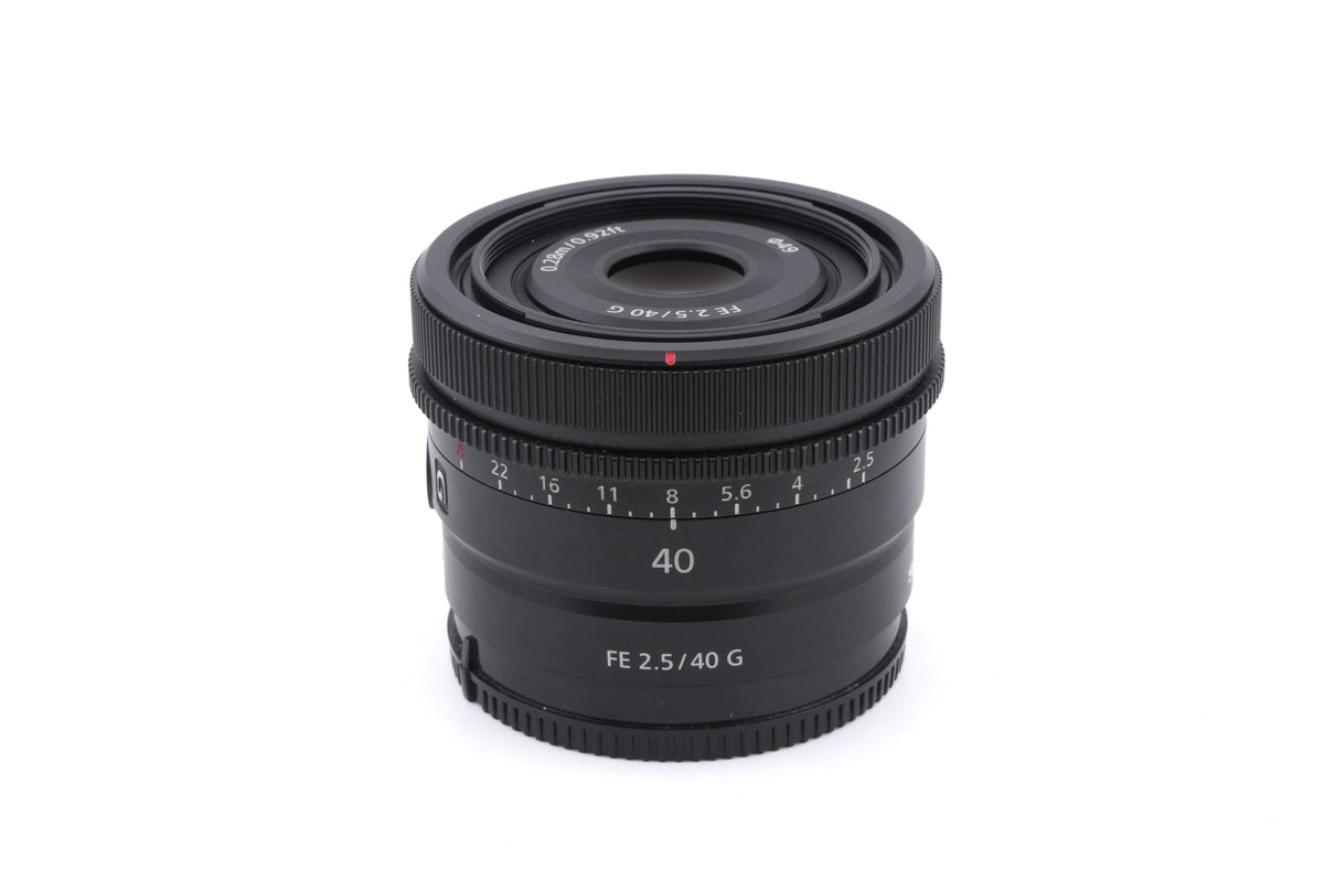 Sony 40mm f2.5 G (SEL40F25G)