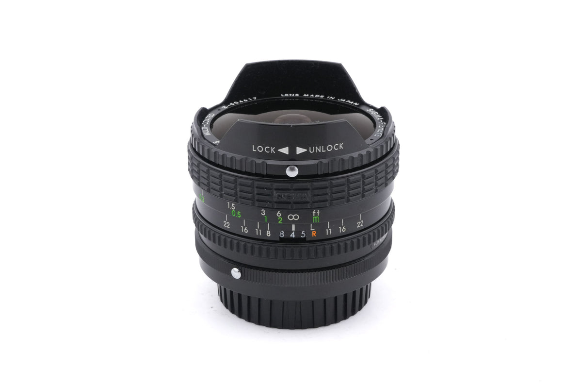 Sigma 16mm f2.8 Filtermatic Fisheye Multi-Coated