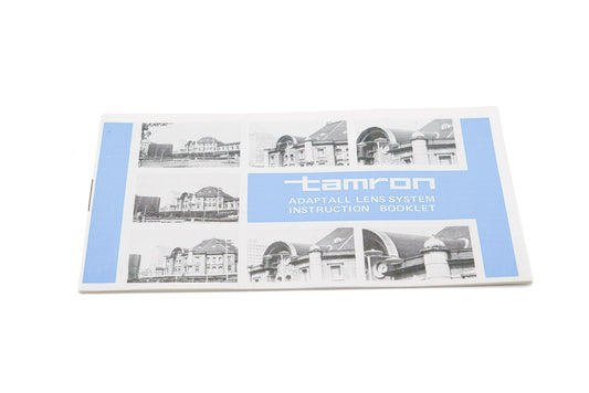 Tamron Adaptall Lens System Instructions