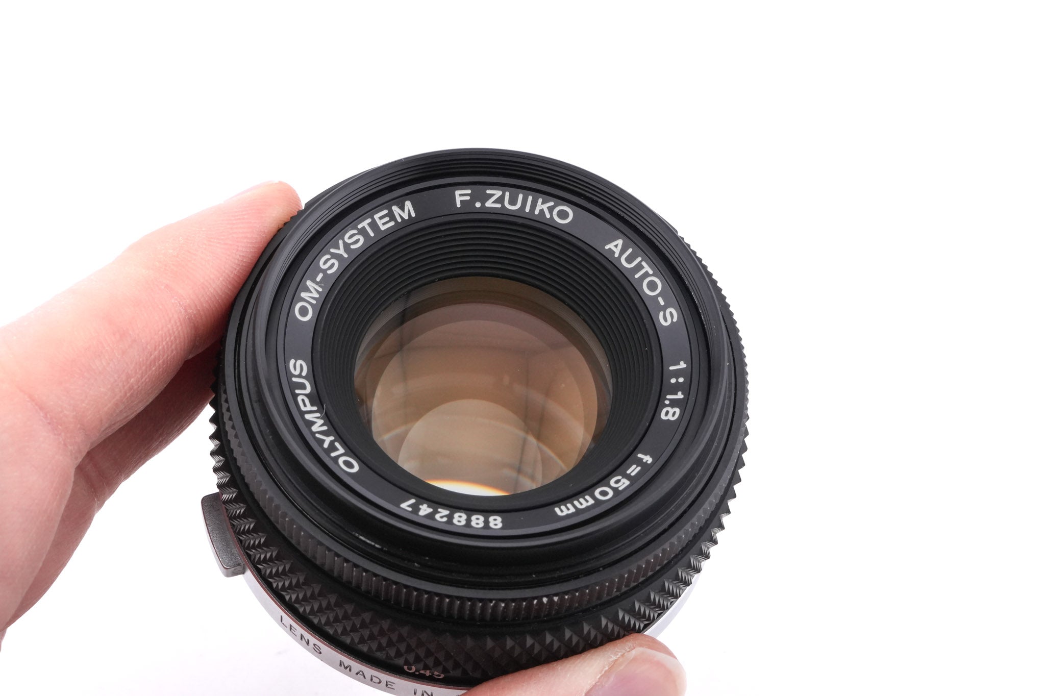 Olympus 50mm f1.8 F.Zuiko Auto-S