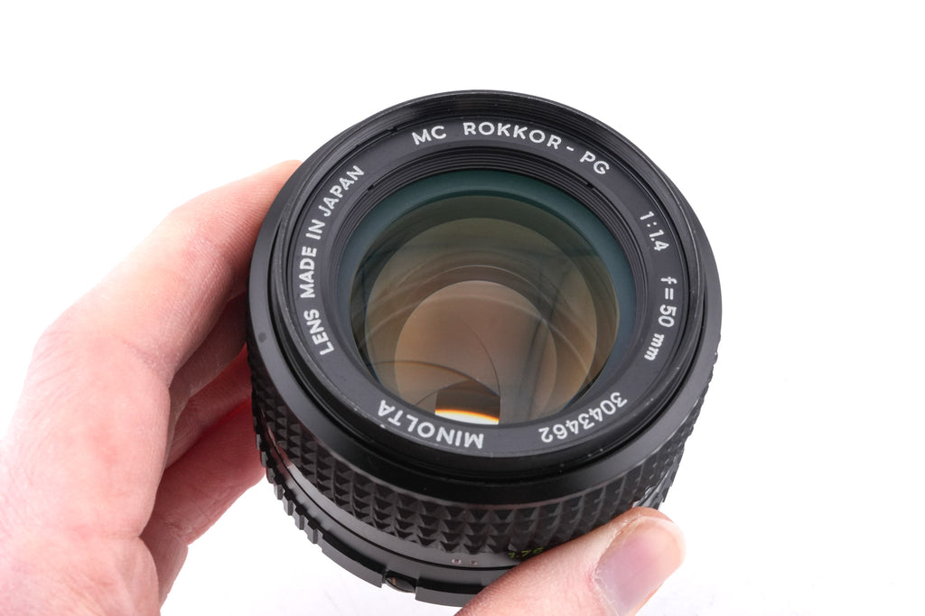 Minolta 50mm f1.4 MC Rokkor-PG