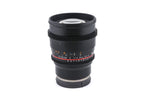 Samyang 85mm T1.5 AS IF UMC II Cine