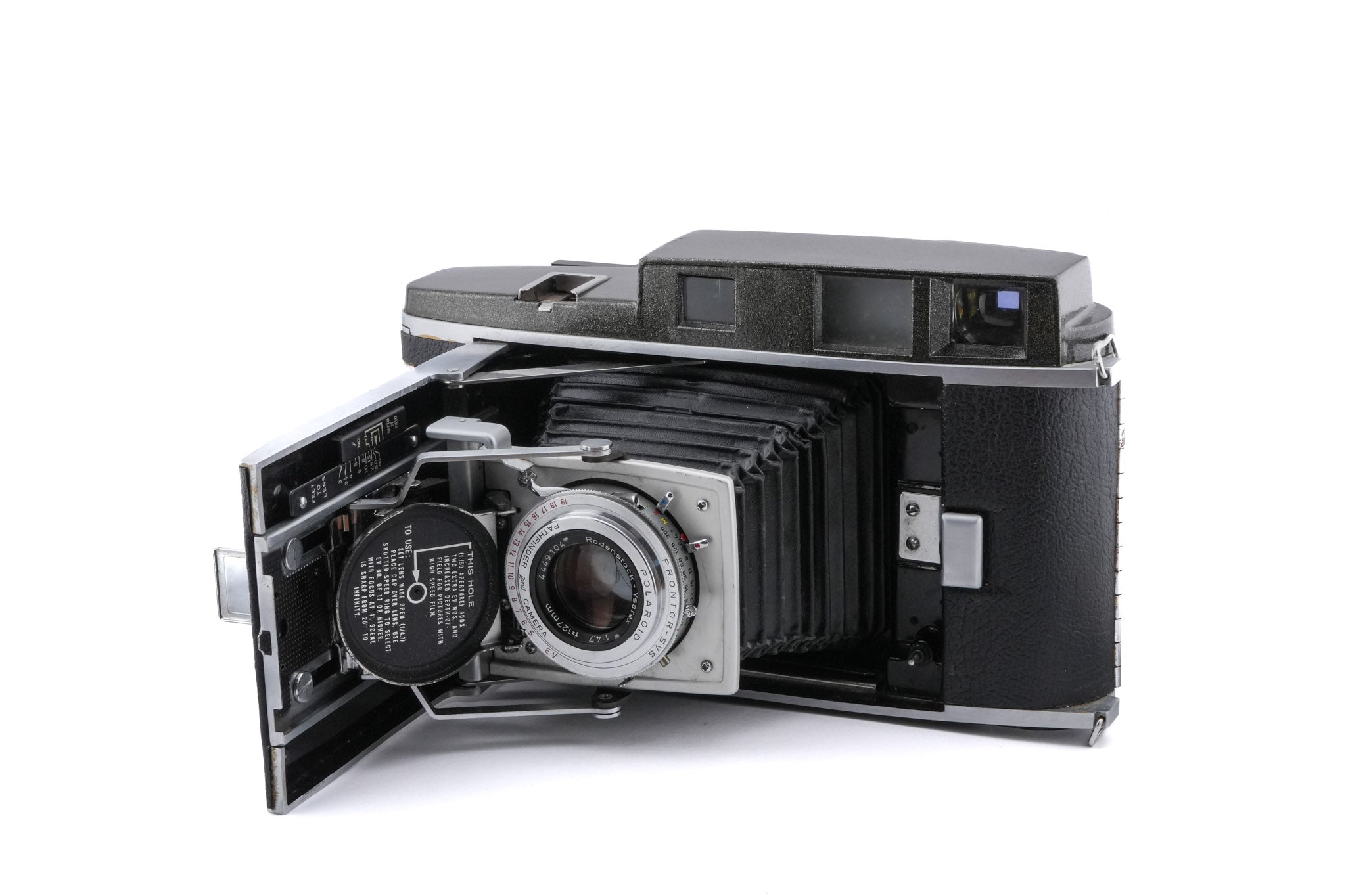 Polaroid 110B (4x5" Conversion) - Camera