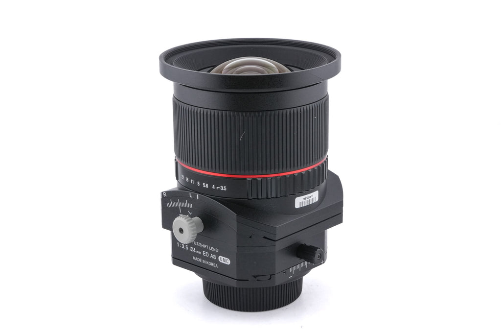 Samyang 24mm f3.5 T-S ED AS UMC