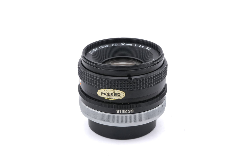 Canon 50mm f1.8 S.C.