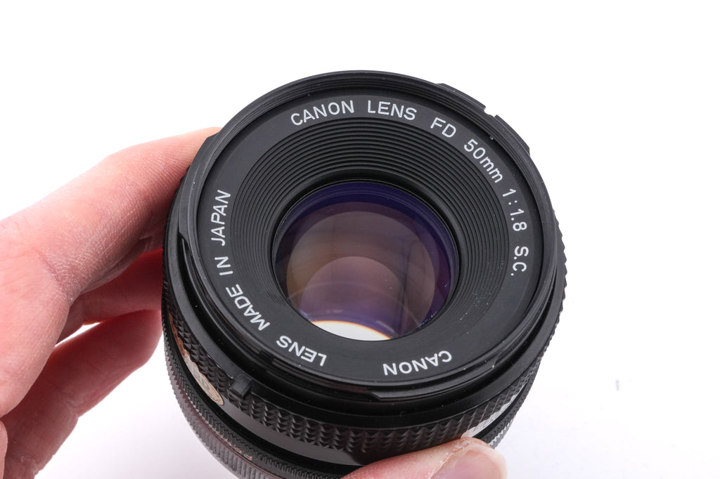 Canon 50mm f1.8 S.C.