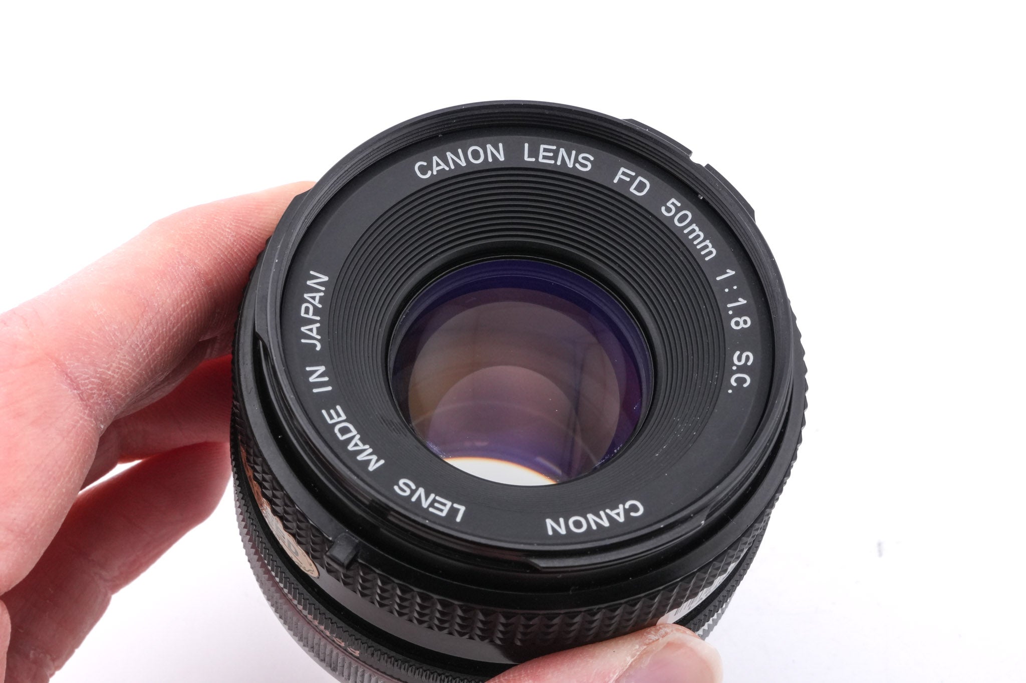 Canon 50mm f1.8 S.C.