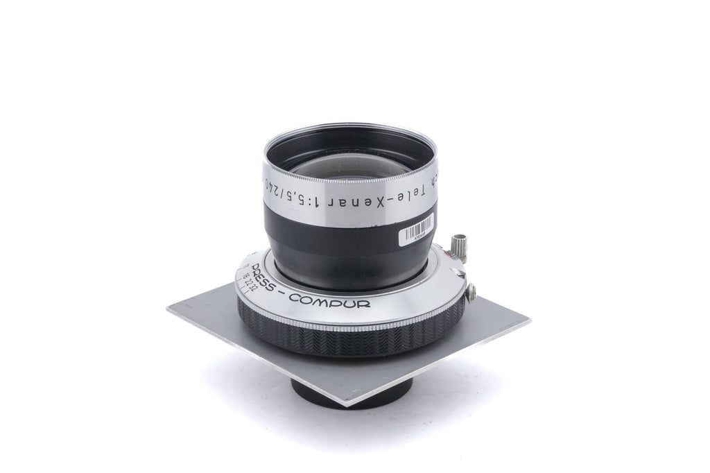 Schneider-Kreuznach 240mm f5.5 Tele-Xenar (Shutter)