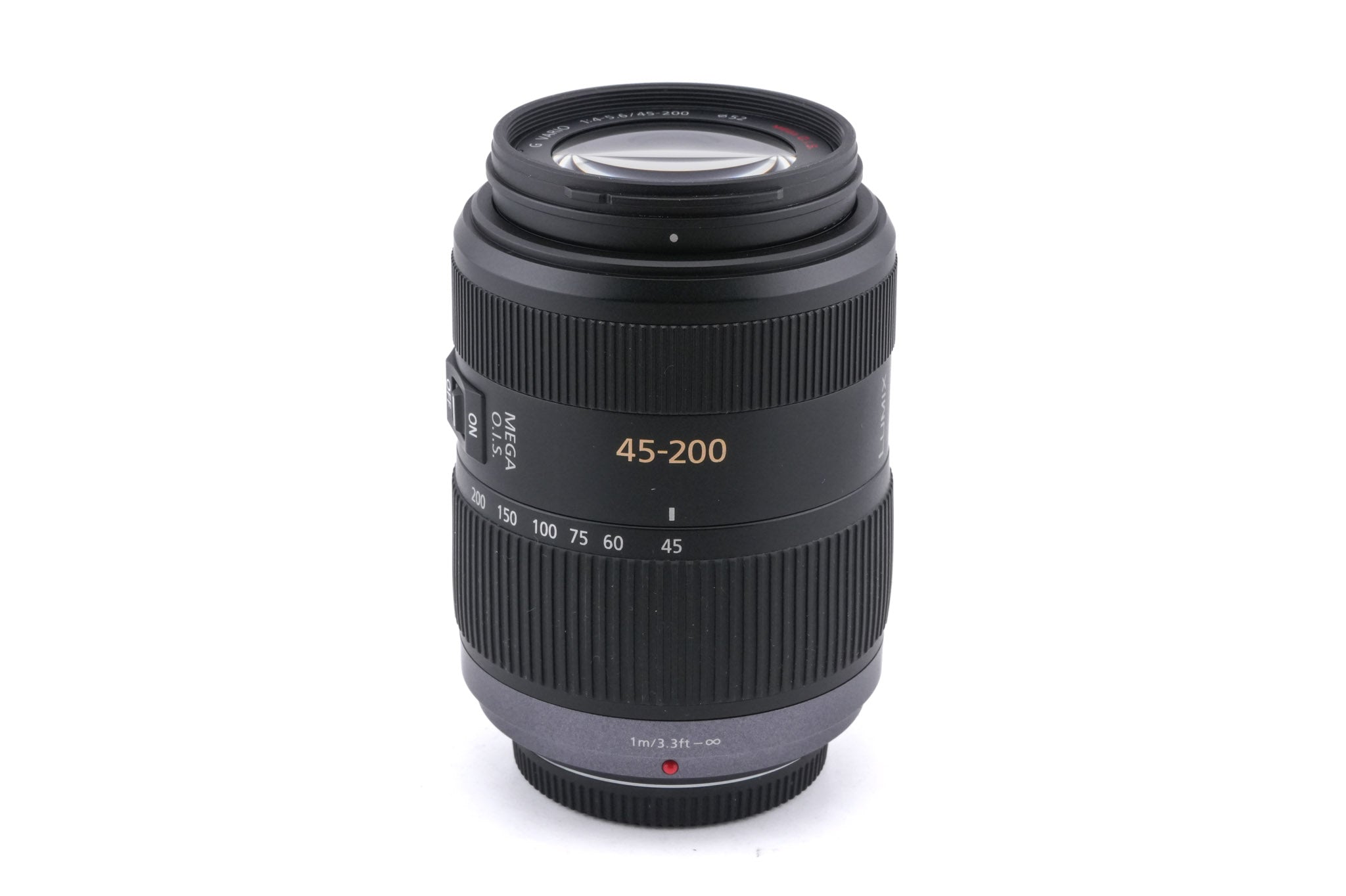 Panasonic 45-200mm f4-5.6 Lumix G Vario Mega O.I.S. (H-FS045200)