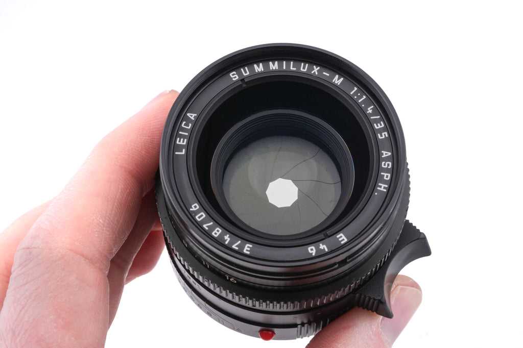 Leica 35mm f1.4 Summilux-M ASPH. (Type II) (Black, 11874)