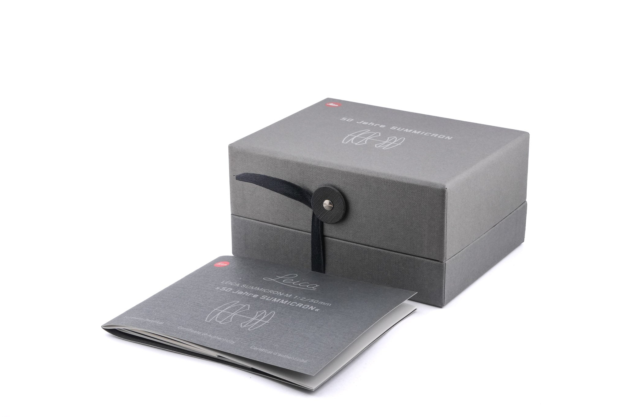 Leica 50mm f2 Summicron-M (50 Jahre) (Silver, 11615)