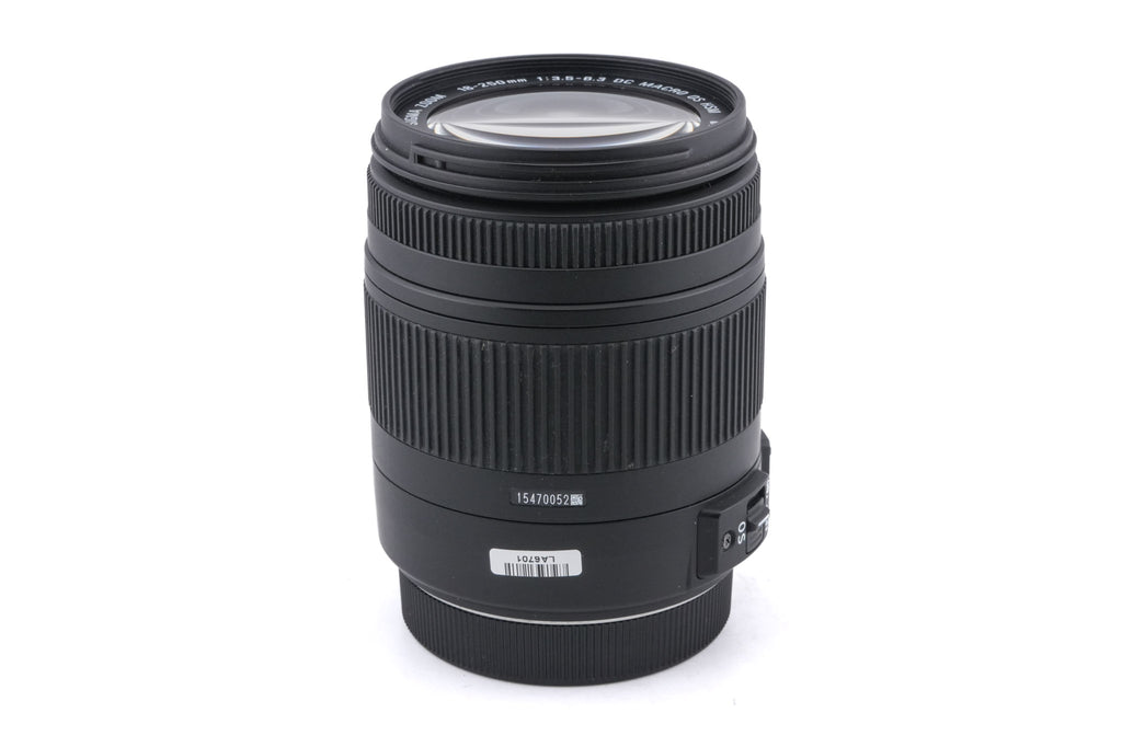 Sigma 18-250mm f3.5-6.3 DC OS Macro HSM