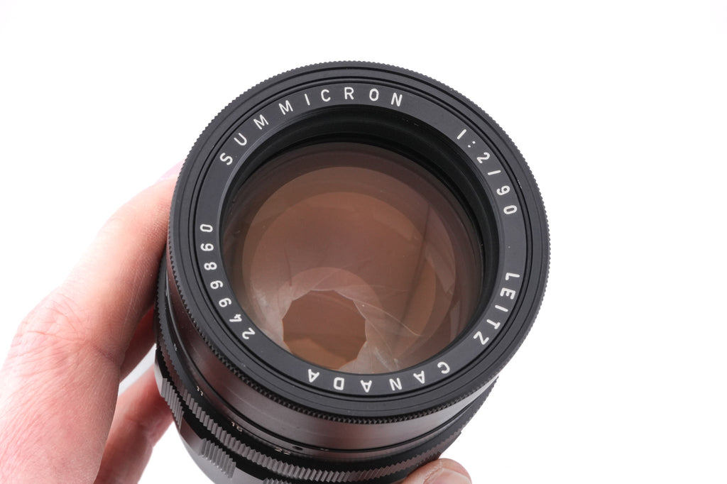 Leica 90mm f2 Summicron (Type II) (Black, SEOOM / 11122)