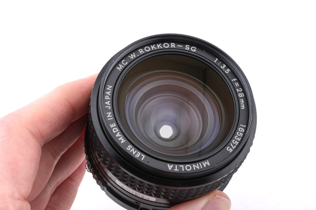 Minolta 28mm f3.5 MC W.Rokkor-SG