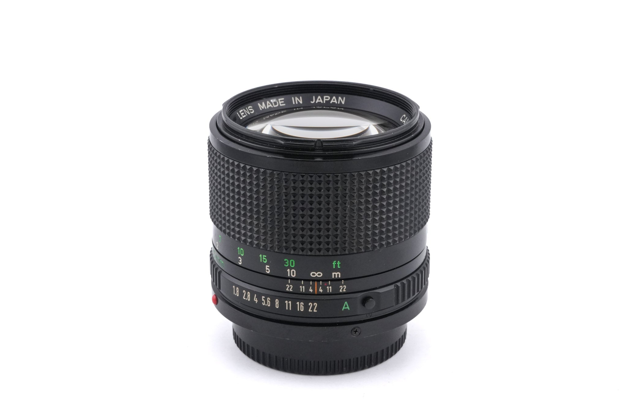 Canon 85mm f1.8 FDn