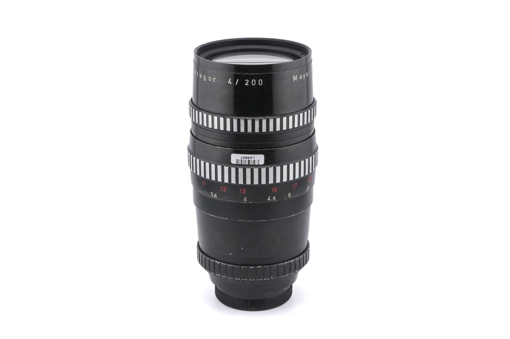 Meyer-Optik Görlitz 200mm f4 Orestegor