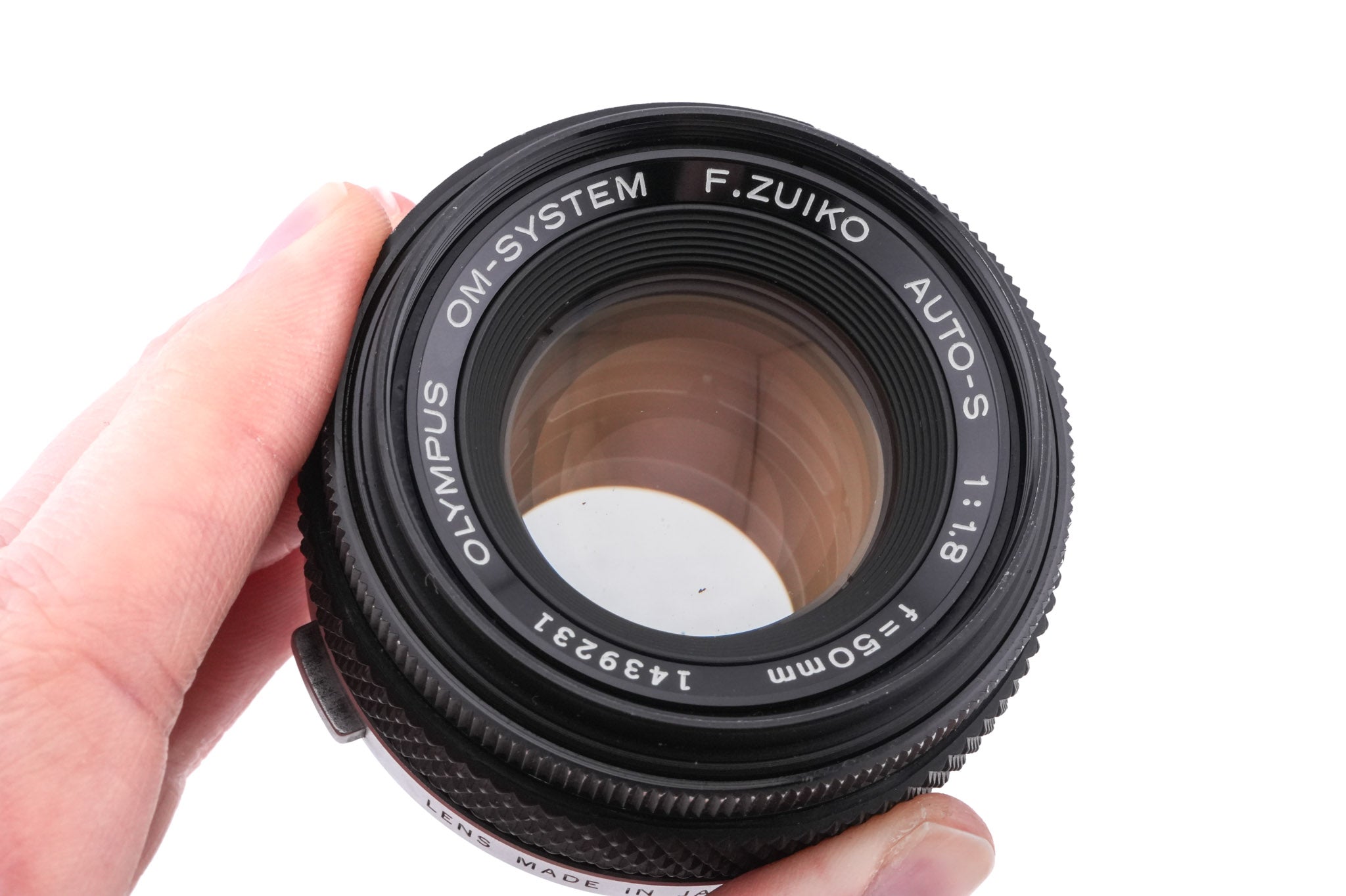 Olympus 50mm f1.8 Zuiko Auto-S