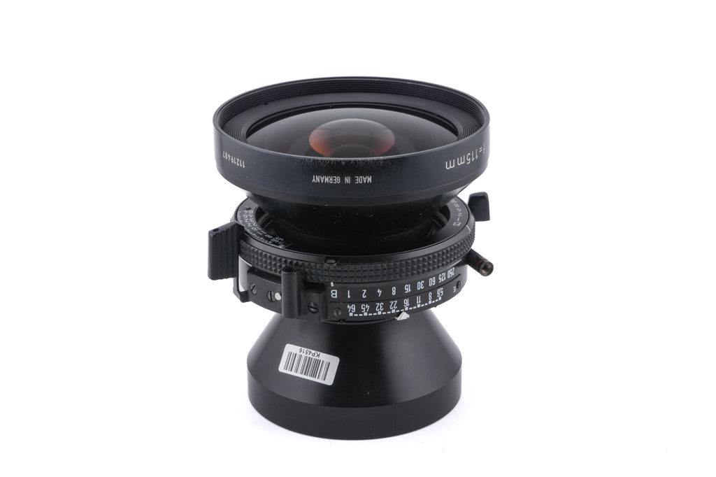 Rodenstock 115mm f6.8 Grandagon-N 104˚ (Shutter)