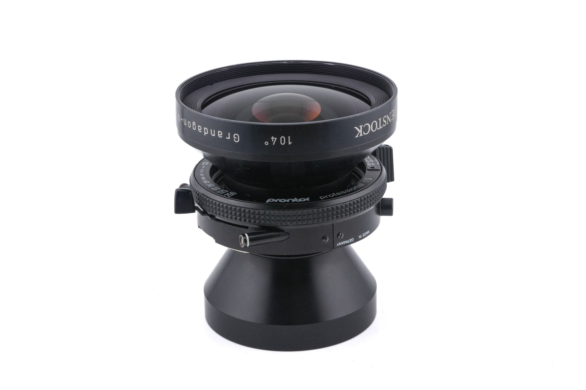Rodenstock 115mm f6.8 Grandagon-N 104˚ (Shutter)