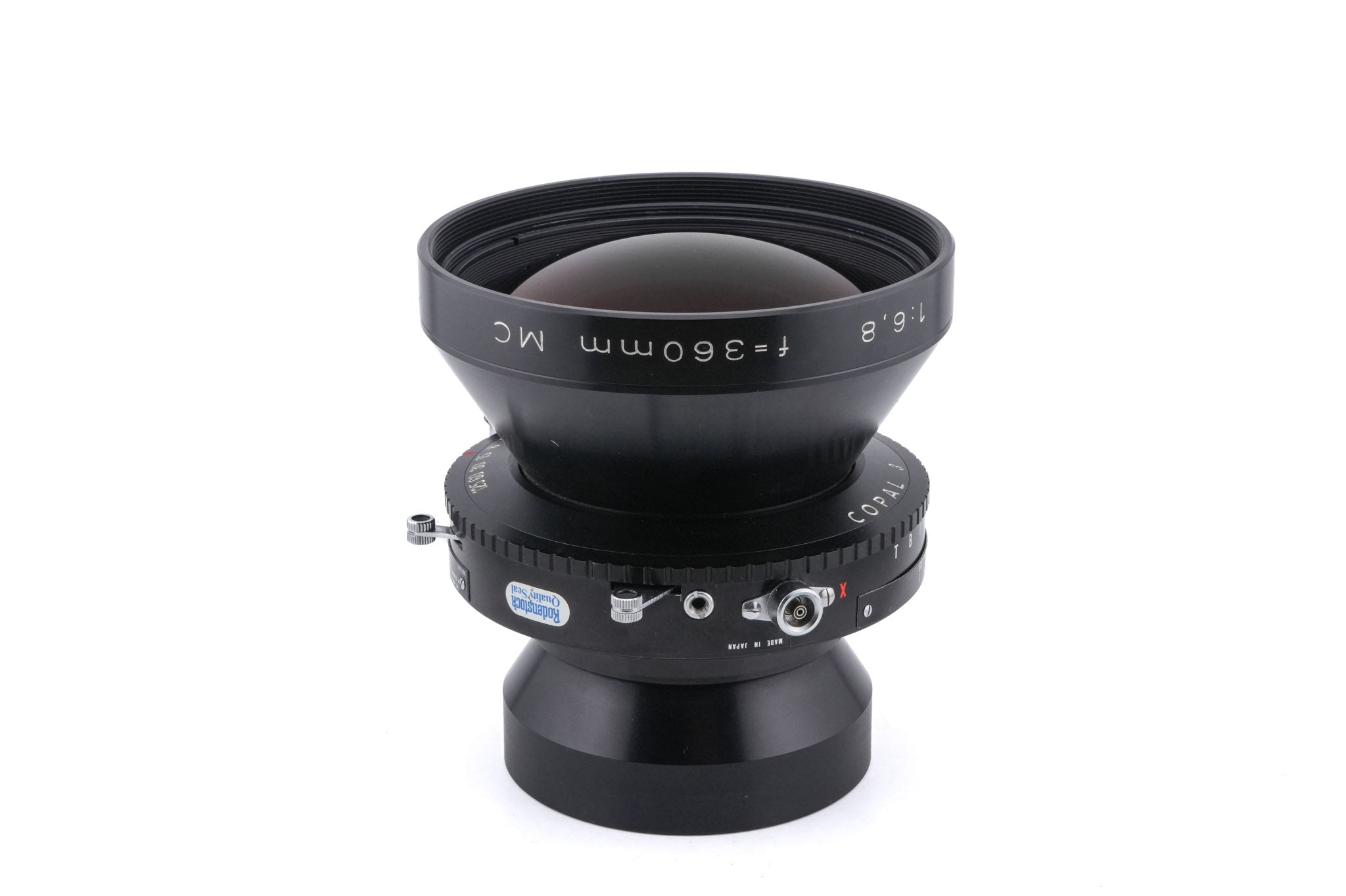 Rodenstock 360mm f6.8 Sironar-N MC (Shutter)
