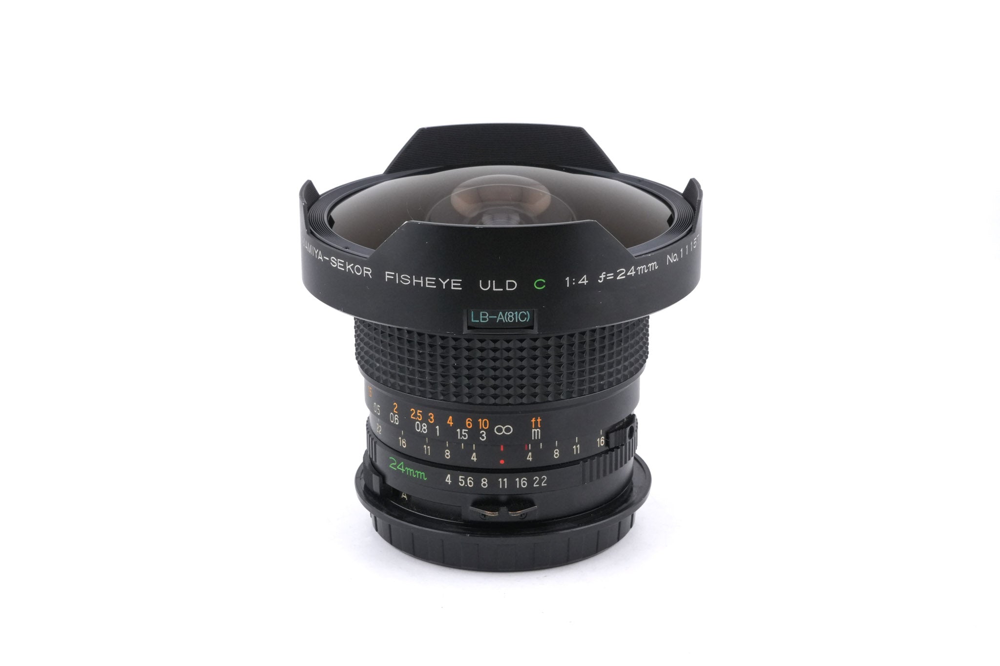 Mamiya 24mm f4 Sekor Fisheye ULD C