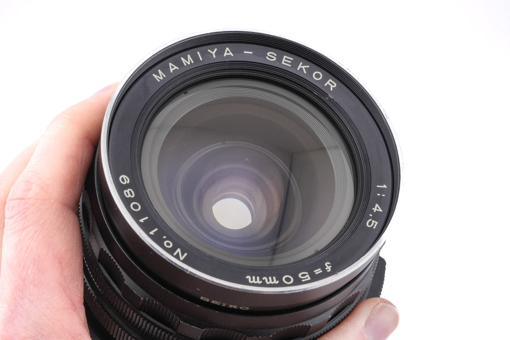 Mamiya 50mm f4.5 Sekor