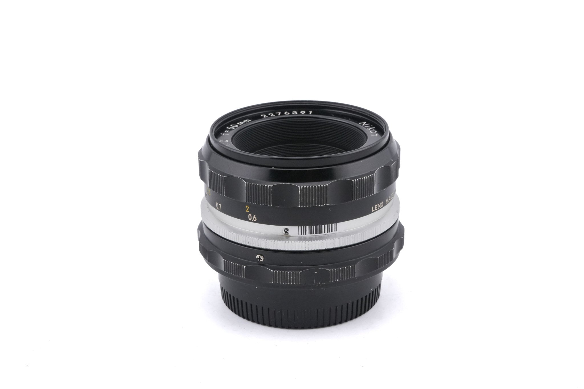 Nikon 50mm f2 Nikkor-H.C Auto Pre-AI