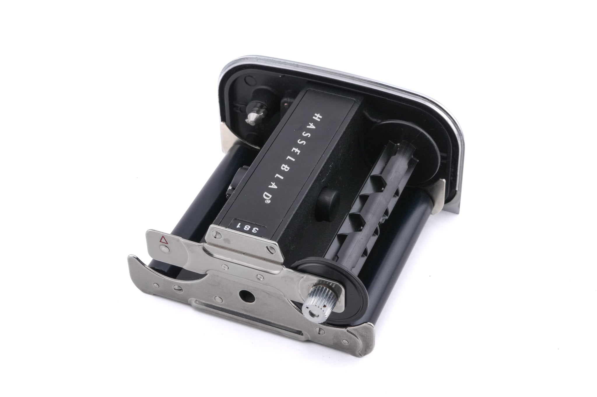 Hasselblad 503CX (Silver, 10026) + A12N Film Magazine + Waist Level Finder (New / Chrome, 42315) + Acute Matte Focusing Screen (42165)