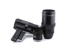 Novoflex 400mm f5.6 Noflexar (LINSE-400) + Follow Focus Pistol Grip (PIGRIFF) + OM - Focus Grip Adapter