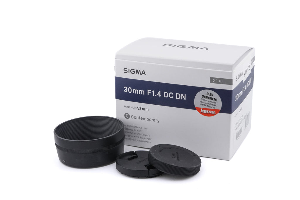 Sigma 30mm f1.4 DC DN Contemporary (016)