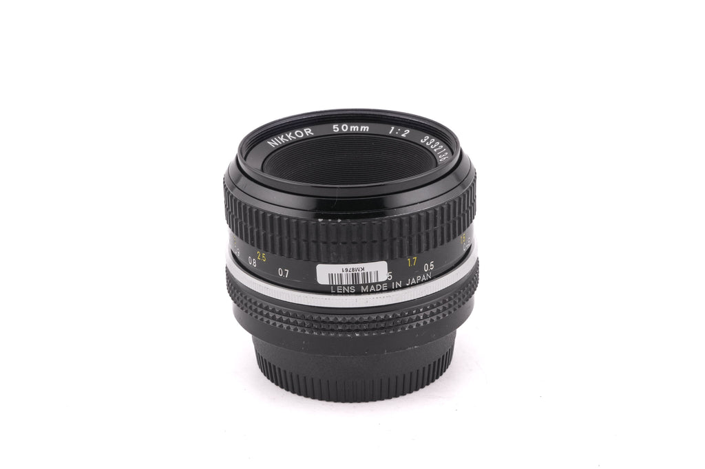 Nikon 50mm f2 Nikkor K Pre-AI