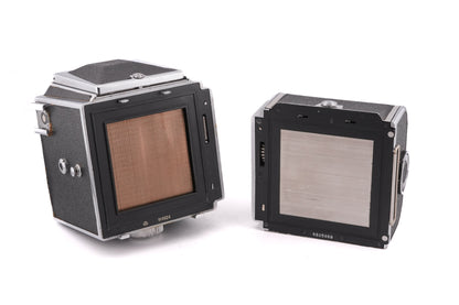 Kiev 88 + Waist Level Finder + 120 Film Back