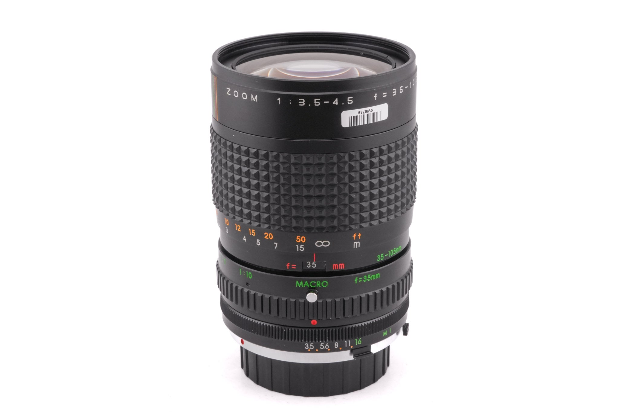 Makinon 35-105mm f3.5-4.5 Auto Makinon MC Zoom - Lens