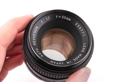 Revue 55mm f1.7 Auto Revuenon