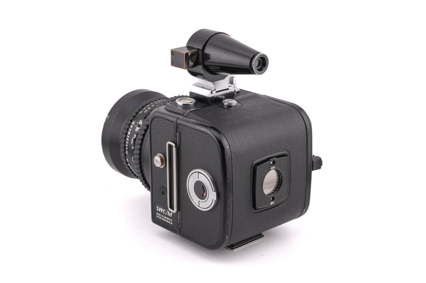 Hasselblad SWC/M (Black, 10197) + SWC Viewfinder (52035/TISOC) + A12 Film Magazine (Black, 30147)