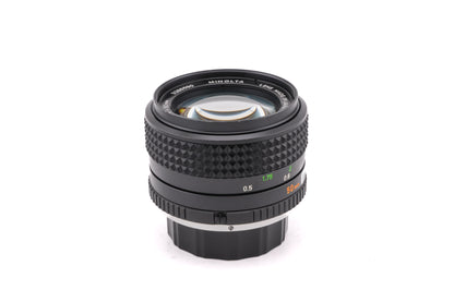Minolta 50mm f1.4 MC Rokkor-PG
