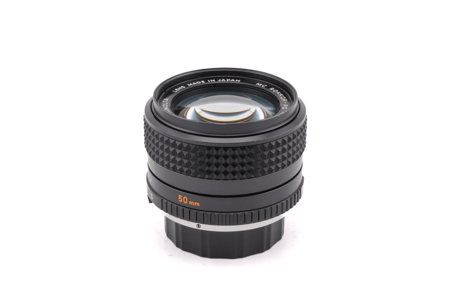 Minolta 50mm f1.4 MC Rokkor-PG