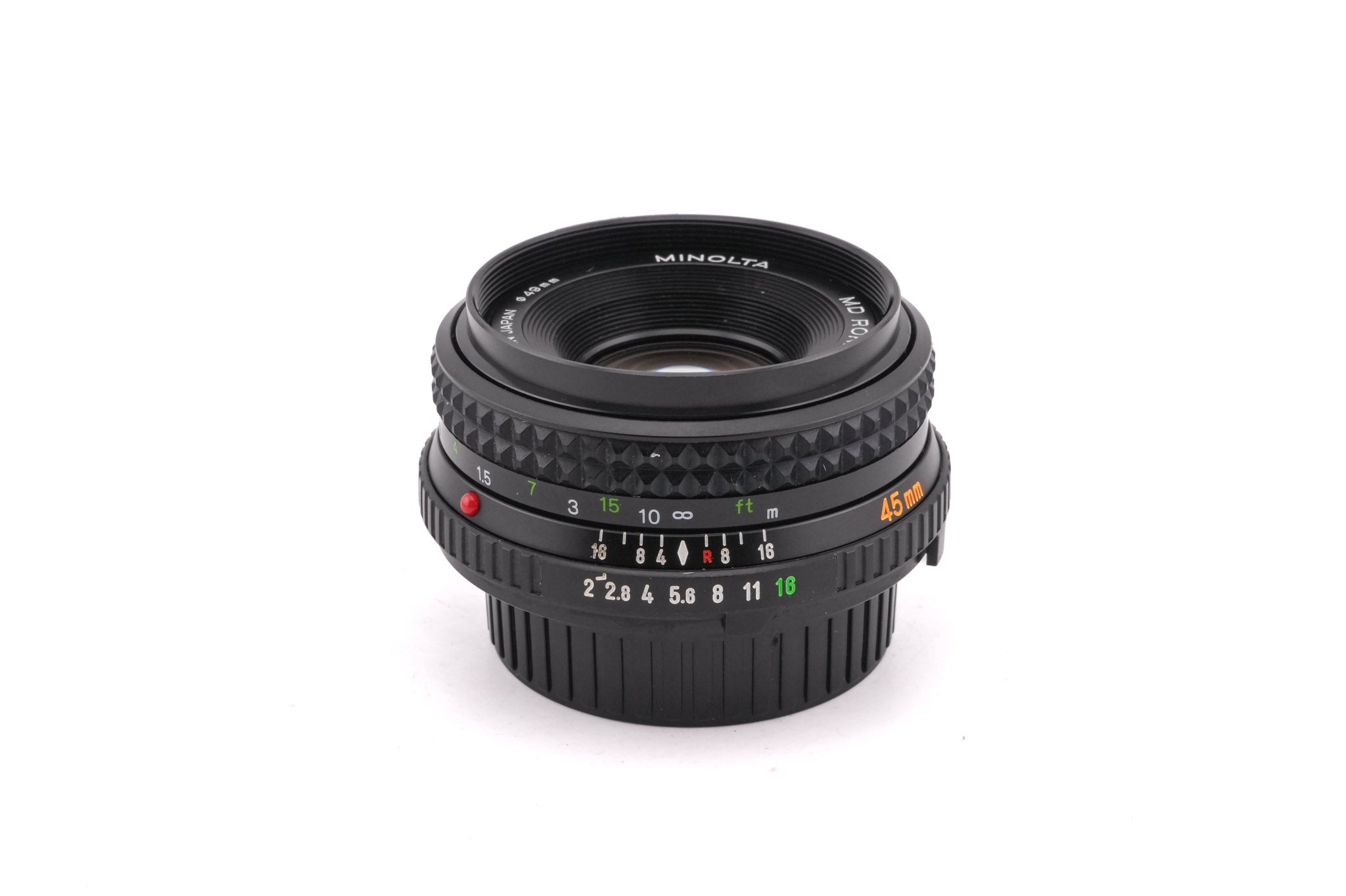 MINOLTA MD ROKKOR 45mm f/2 レンズ Minolta MD Rokkor 45mm f/2 Review - Adapted to Fujifilm GFX