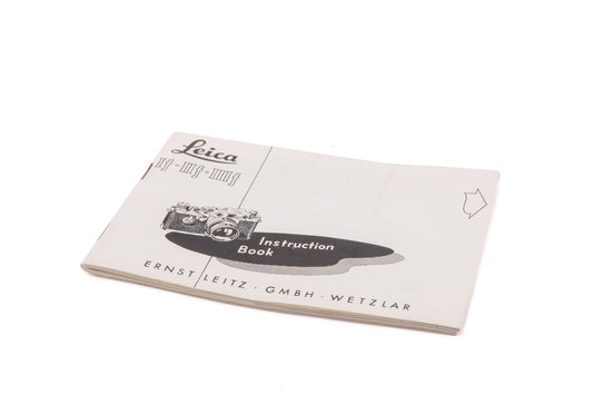 Leica If / IIf / IIIf Instructions