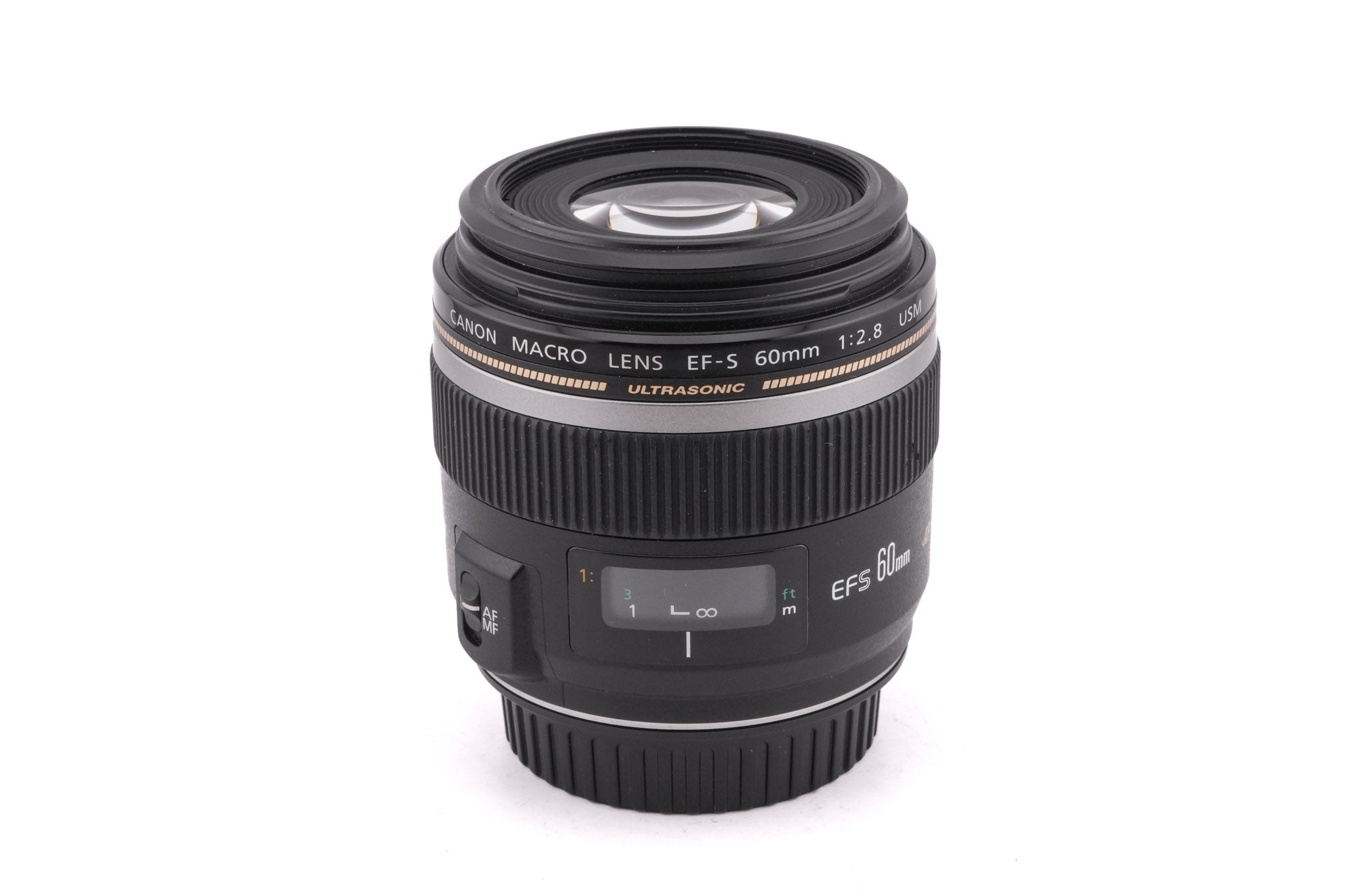 【美品】CANON EFS 60mm f/2.8 Macro USM Canon EF-S 60mm f/2.8 Macro USM - Objetivo para Canon (Distancia