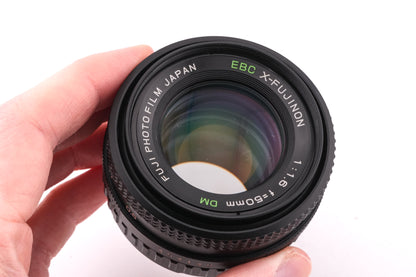 Fuji 50mm f1.6 EBC X-Fujinon DM
