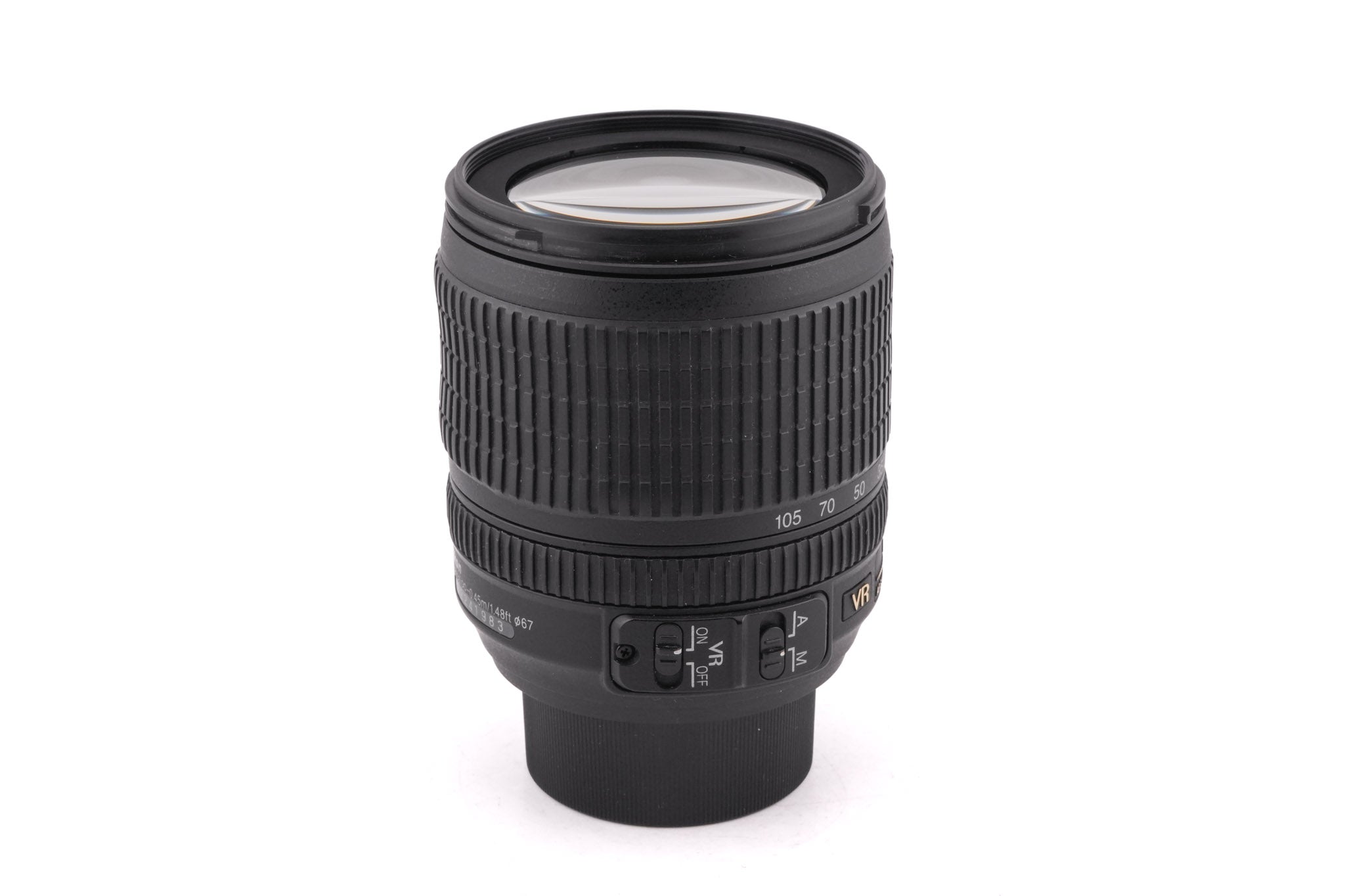Nikon 18-105mm f3.5-5.6 AF-S Nikkor G ED VR - Lens – Kamerastore