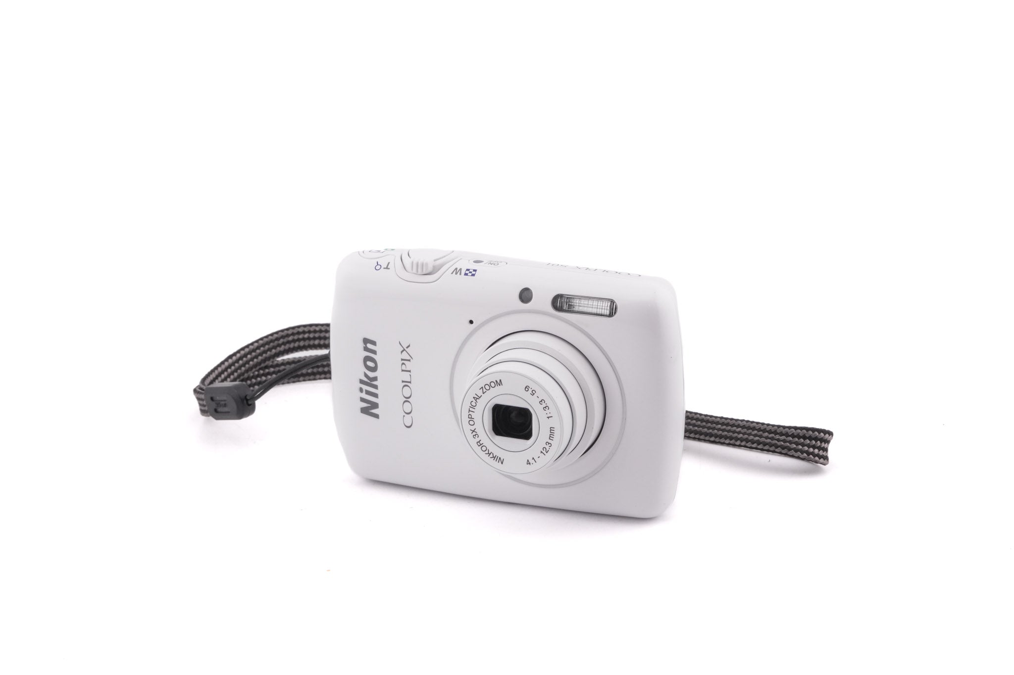 NIKON コンパクトデジタルカメラ COOLPIX S01 ホワイト Nikon COOLPIX S01 White Compact Digital Camera Tested